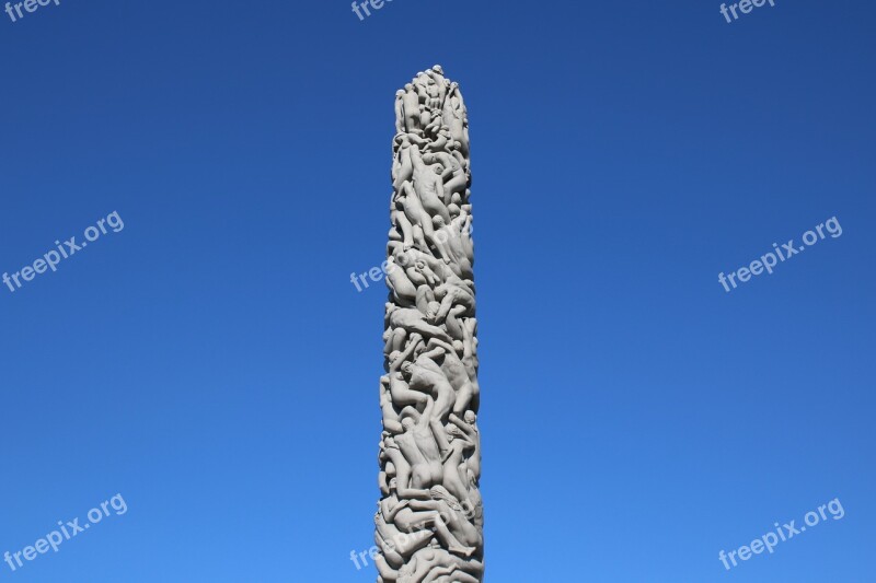 Oslo Sculpture Statues Norway Vigeland