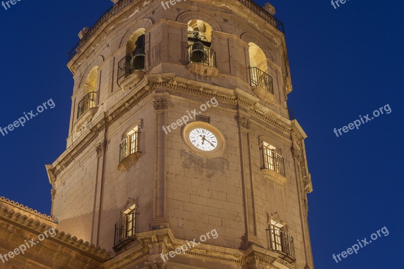 Bell Tower Tower Clock Architecture Church