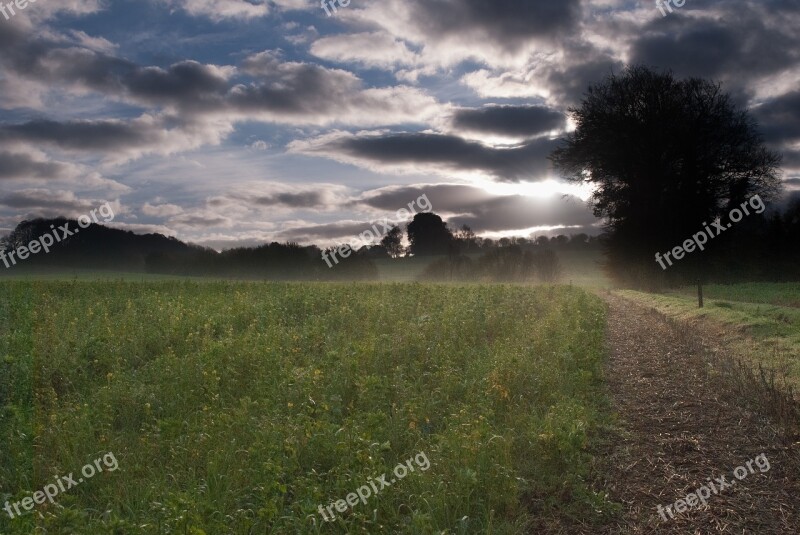 Nature Fall Landscape Autumn Landscape Sky