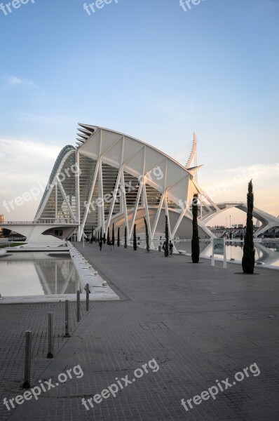 Valencia Spain Architecture City Trip Building