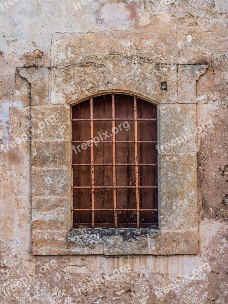 Window Old Architecture Stone Wall