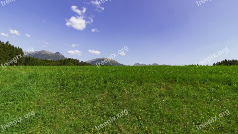 Lungau Salzburger Land Austria Landscape Salzburg Country