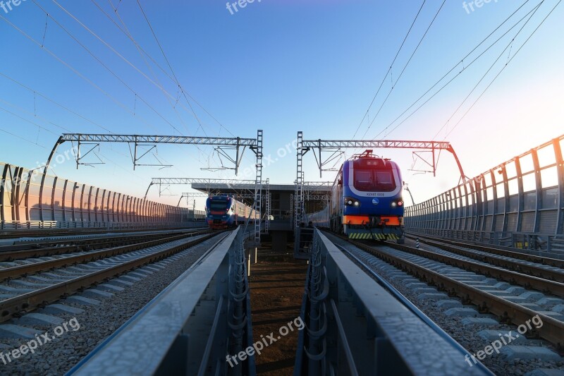 Railway Station G Astana Capital Free Photos