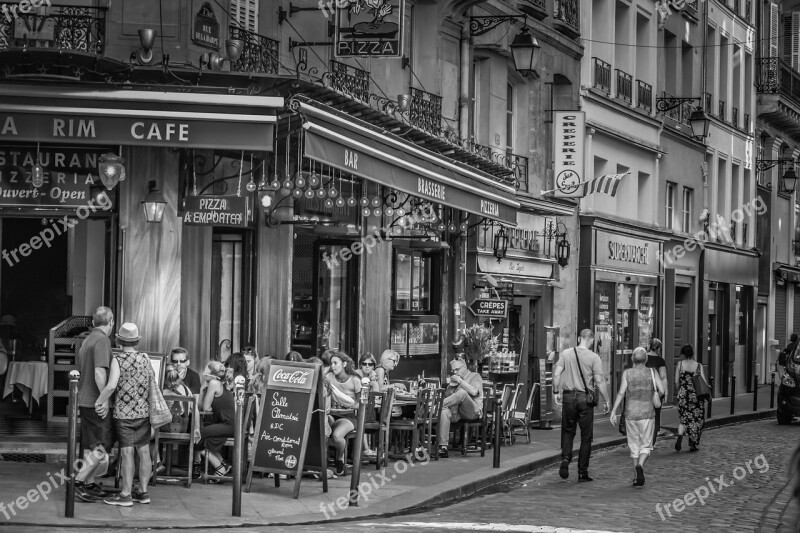 Paris Cafe Road France Places Of Interest