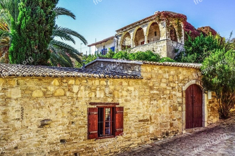 Old House Balcony Architecture Backstreet Traditional