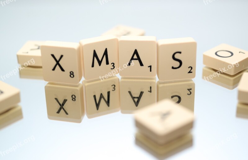 Words Letters Scrabble Text Design