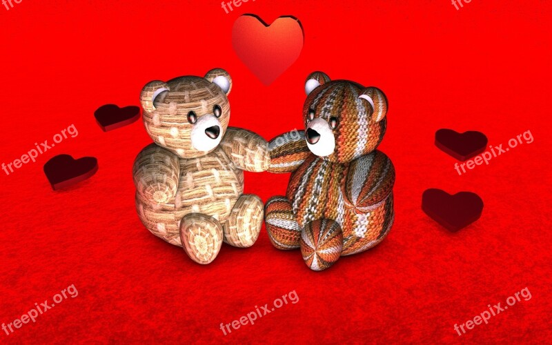 Teddy Bear Heart Teddy Bear Toys