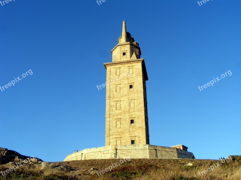 Tower Construction Monument Spain Old Building