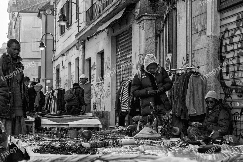 Torino Market Porta Palazzo Piemonte Italy