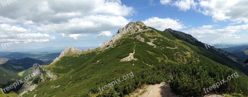 Mountains Tatry The High Tatras Landscape Nature