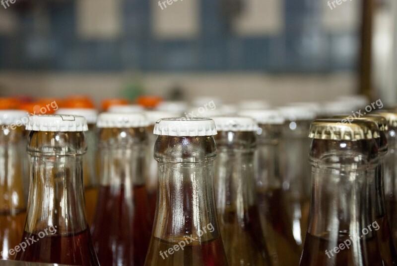 Bottles Drink Glass Beer Soft Drinks