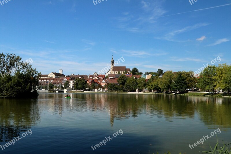 Böblingen Upper Lake Stadtsee City Park Free Photos