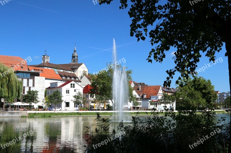 Böblingen Lower Lake Stadtsee City Park Free Photos