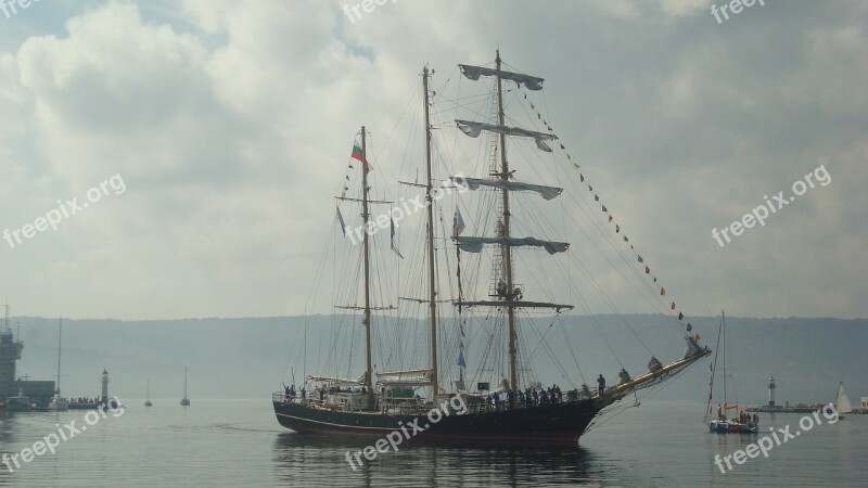 Black Sea Ship Port Free Photos