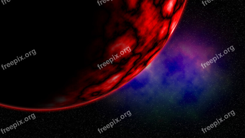 The Red Planet Cosmos Astronomy Solar System Red