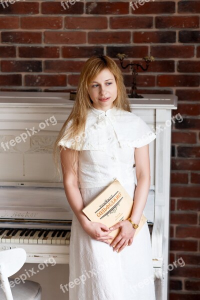 Sheet Music Piano Music Girl Keys