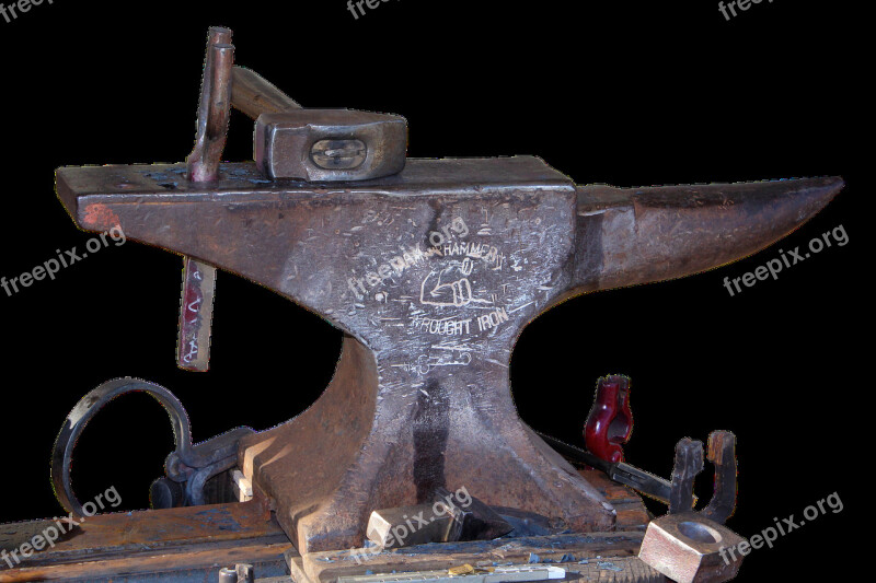 Anvil Forge Bending Blacksmith Hammer