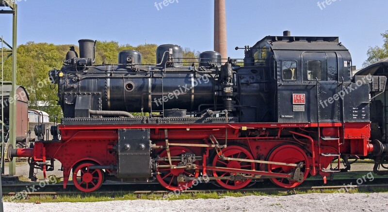 Steam Locomotive Elna Private Railway Ble Turned Off