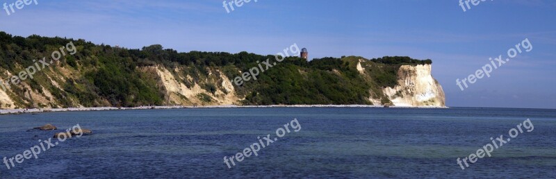 Rügen Island Cliff Cape Arkona Lighthouse Free Photos