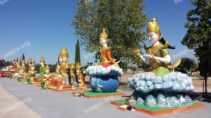 Buddhist Temple Cambodian Stockton Free Photos