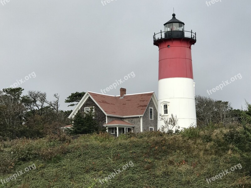 Lighthouse Cape Cod Ne Free Photos