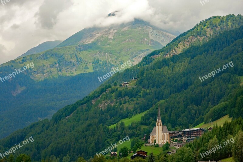 Holy Blood Carinthia Mountains Austria Church