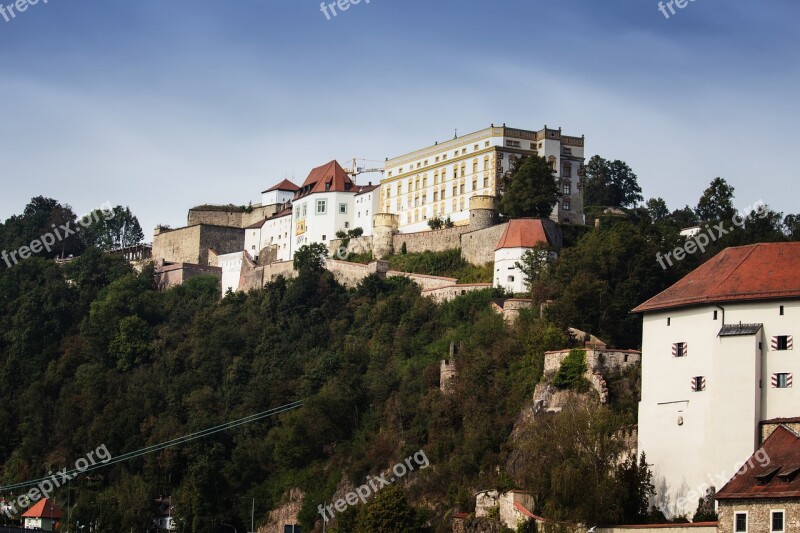 Passau Castle House Of Lords Veste Oberhaus Bavaria