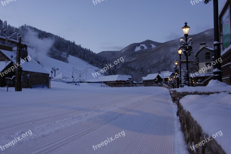 Beaver Creek Ski Snow Winter Colorado