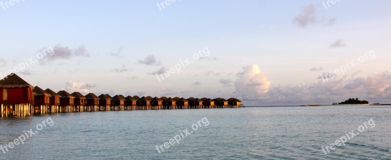 Island Resort Maldives Vacation Beach Island