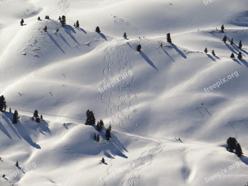 Müllachtal Ski Tour Powder Snow Winter Salzburg-austria