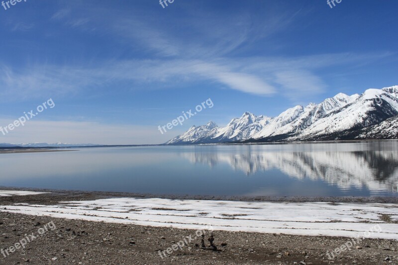 Grand Teton National Park Mountain