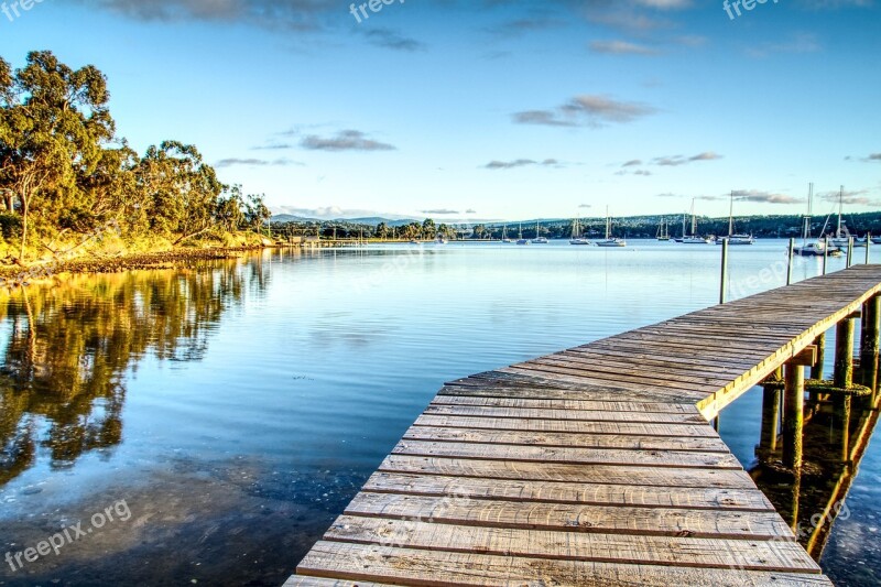 Australia Tasmania Northwest Bay Margate Coastal Beach