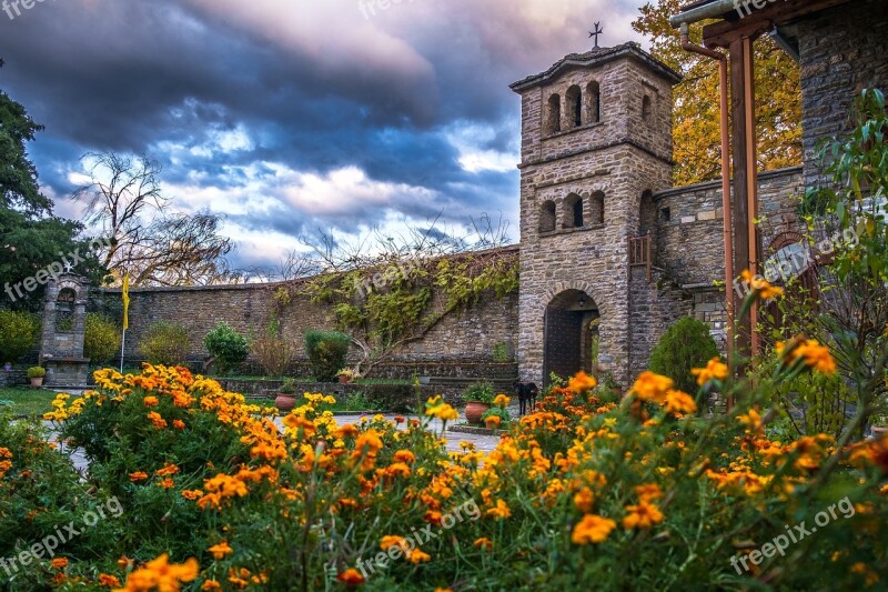 Abbey Church Priesthood Building Flowers