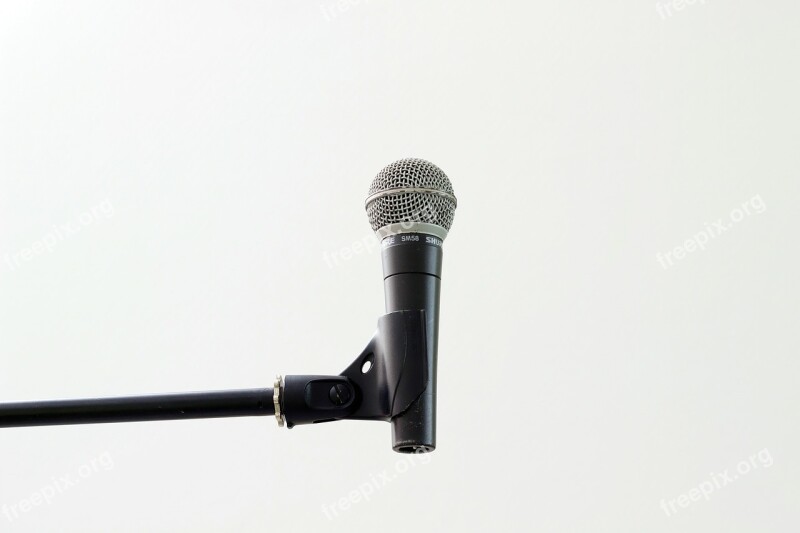 Microphone Holder Macro Music Musician