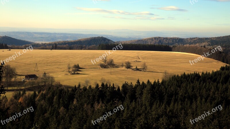 Mati Mountains Landscape Forest Sky