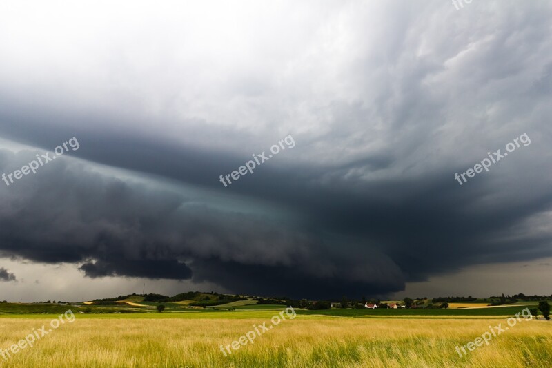 Cumulonimbus Storm Hunting Meteorology Thunderstorm Storm