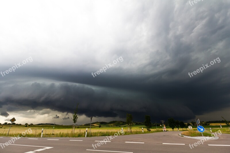 Cumulonimbus Storm Hunting Meteorology Thunderstorm Storm