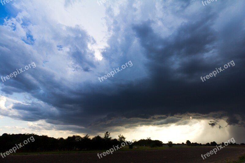 Cumulonimbus Storm Hunting Meteorology Thunderstorm Storm