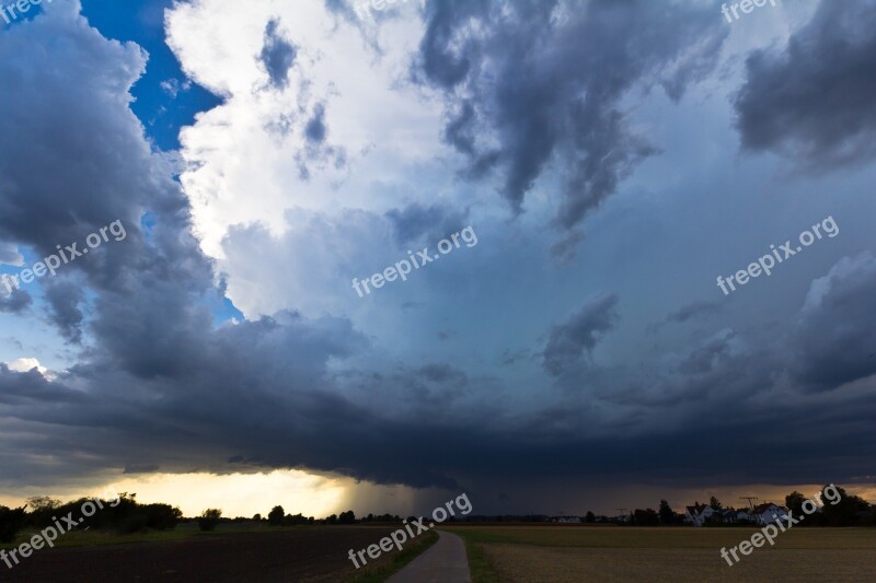 Cumulonimbus Storm Hunting Meteorology Thunderstorm Storm