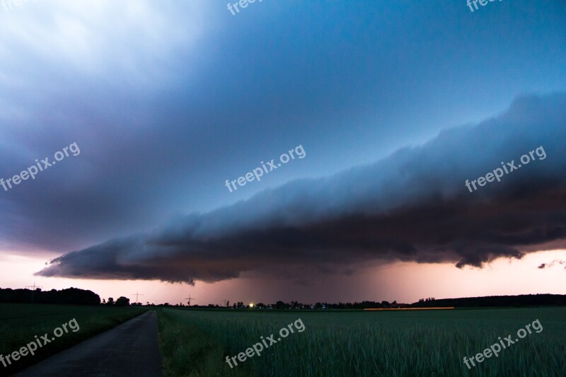 Cumulonimbus Storm Hunting Meteorology Thunderstorm Storm