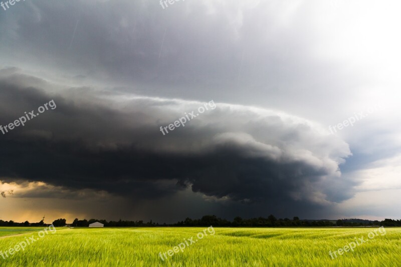 Cumulonimbus Storm Hunting Meteorology Thunderstorm Storm