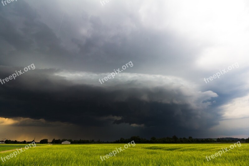 Cumulonimbus Storm Hunting Meteorology Thunderstorm Storm