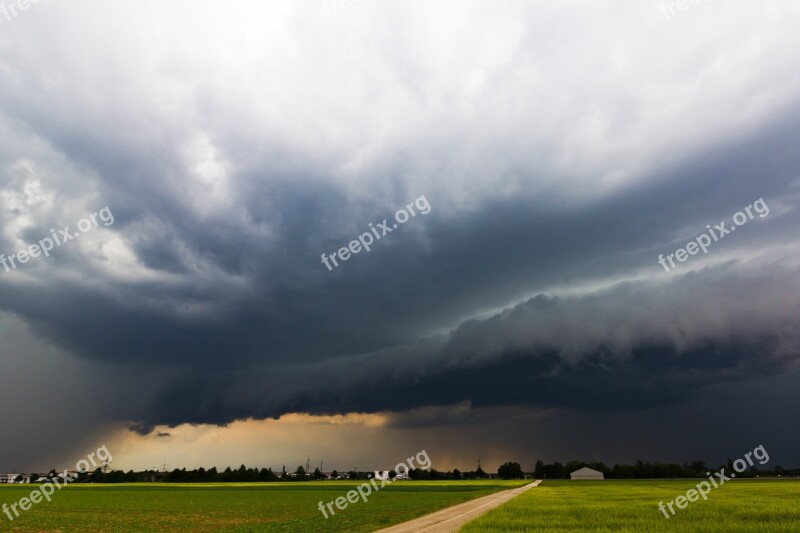 Cumulonimbus Storm Hunting Meteorology Thunderstorm Storm