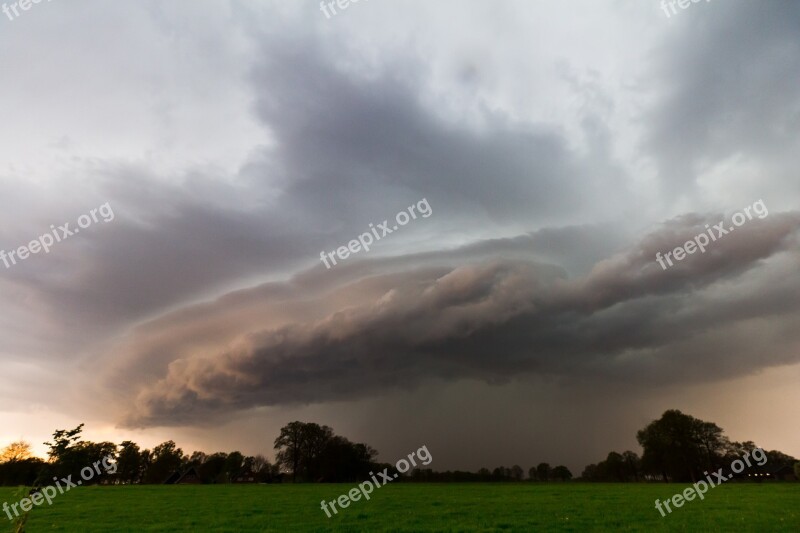 Cumulonimbus Storm Hunting Meteorology Thunderstorm Storm