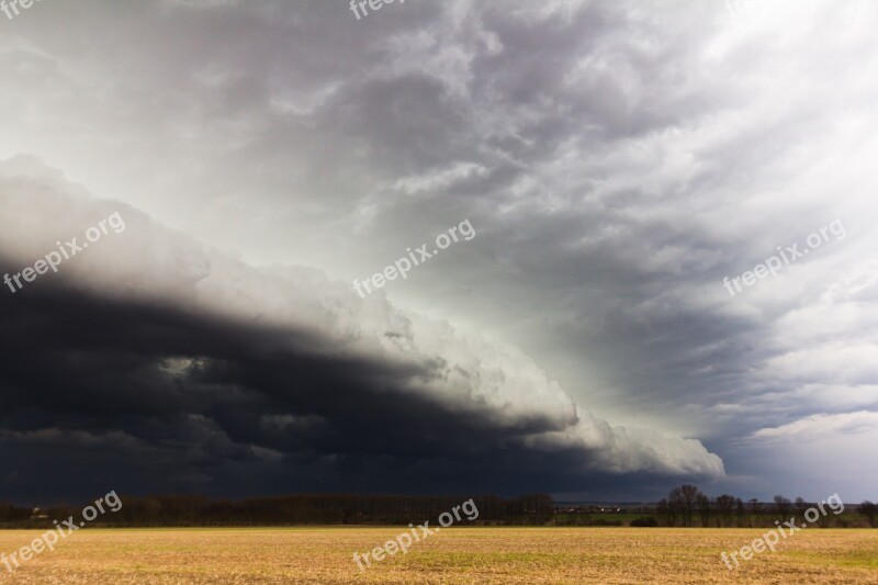 Cumulonimbus Storm Hunting Meteorology Thunderstorm Storm