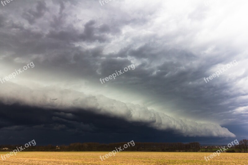 Cumulonimbus Storm Hunting Meteorology Thunderstorm Storm