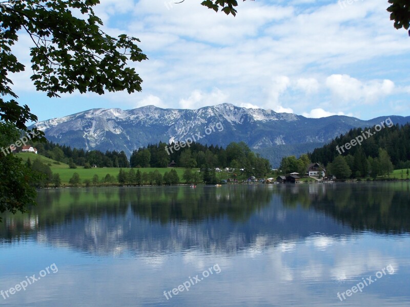 Lake Carinthia Austria Nature Landscape