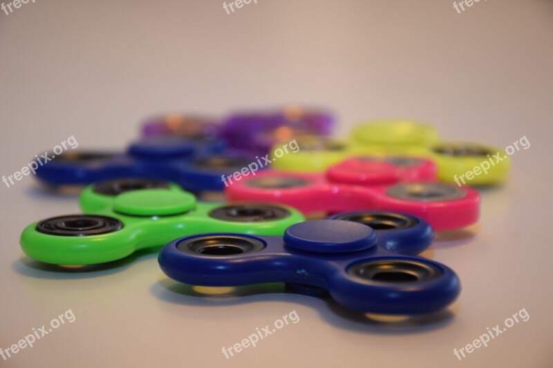 Fidget Spinner Rotate Spinning Child's Play Stress