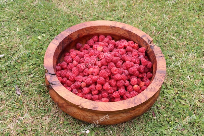 Berries Raspberries Sweet Dessert Food