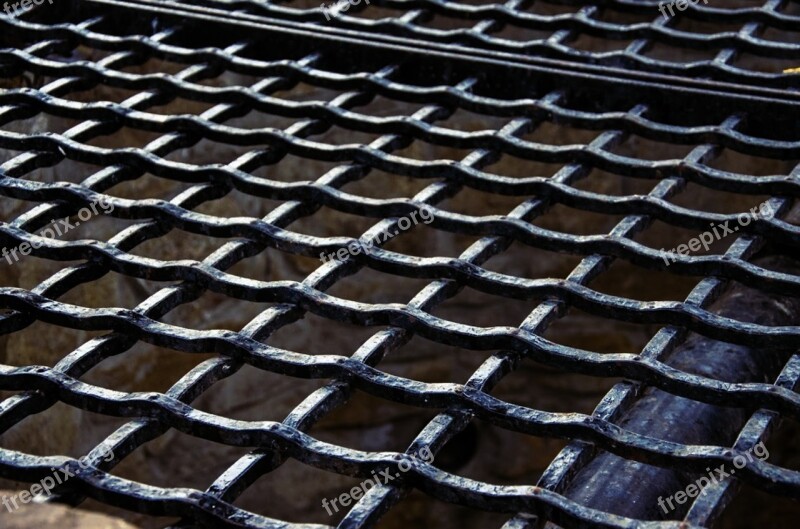 Trellis Architecture Grating Texture The Fear